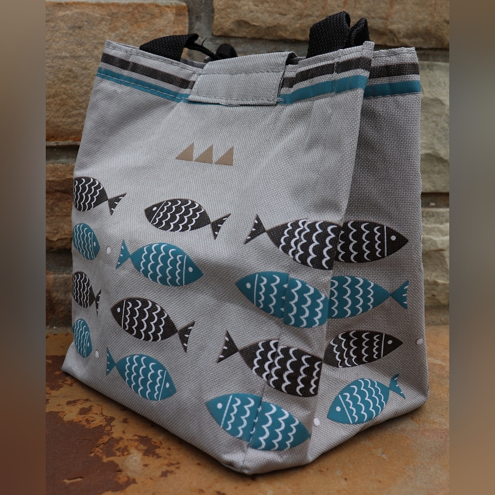 Fish Gaphic Printed Lunch Box - Picture 2 of 4